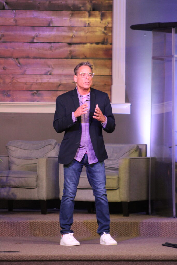 Bill Williams at the 2025 Foster Care Conference in Wichita