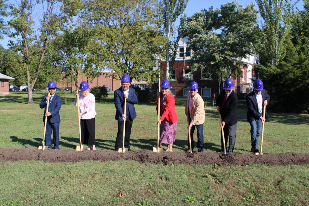EmberHope leadership and various community leaders and stakeholders break ground on Hope Estates