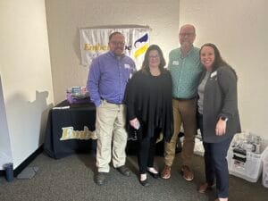 The foster care team at the Power Conference