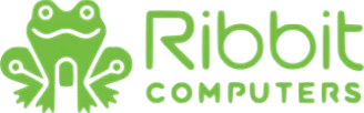 Ribbit Computers logo