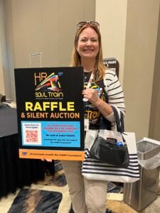 Kylie Goering at the SHRM Conference in Manhattan