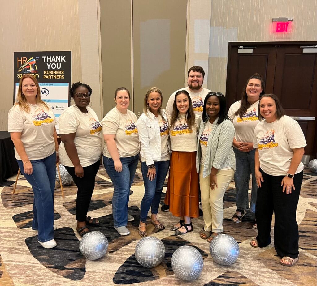 The EmberHope HR team attending the SHRM conference in Manhattan