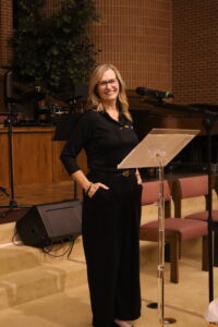 Dee Nighswonger at Hillside Christian Church